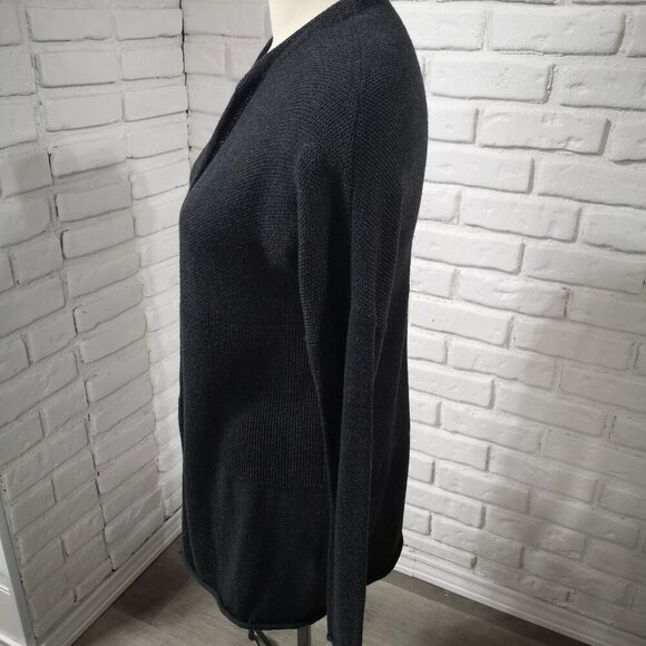 Lole Ladies Dark Grey Lightweight Size Small Open Cardigan - Picture 4 of 10